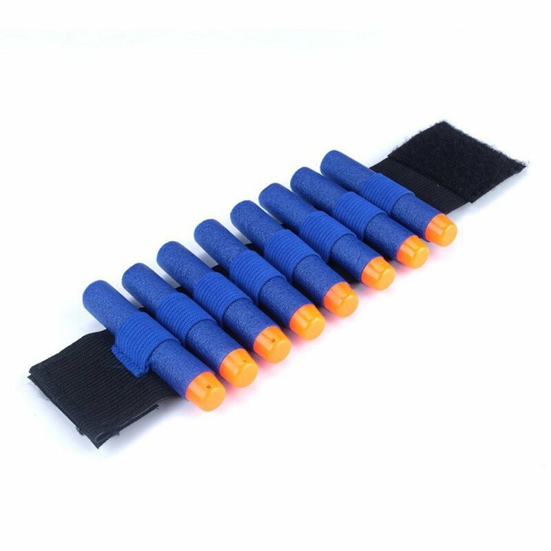 1pc/2pcs/3pcs hohe Qualität 2024 neue blaue weiche Kugel Sicherheit elastische Armband Lagerung weiche Kugeln Kinder Spielzeug pistole für Nerf