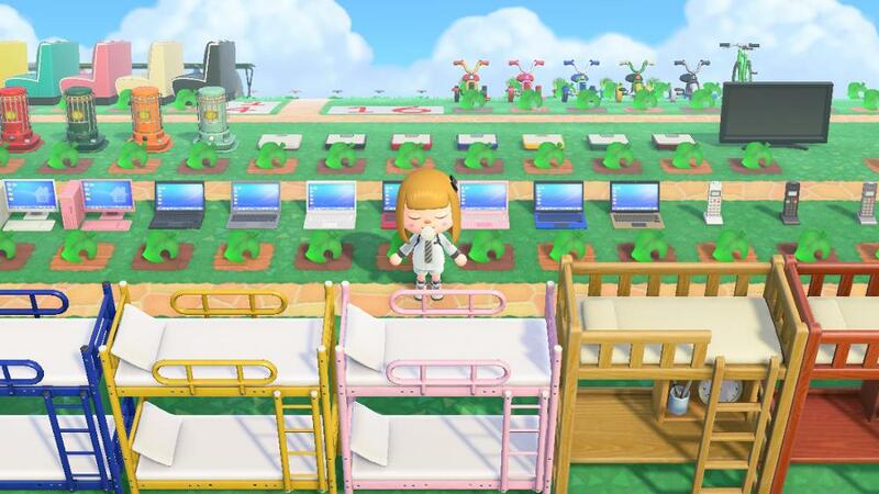 ACNH mejorado Animal Crossing Dream Island todos los muebles 1800 para cambiar animales que cruzan nuevos horizontes muebles catálogo isla muebles mueble