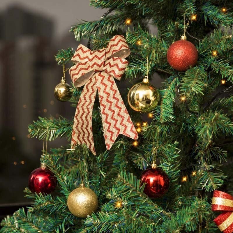 36 Buah/Set Bola Natal Warna-warni Glitter Hiasan Pohon Natal Bola Dekorasi Natal Gantung Liontin Pohon Tahun Baru 2021