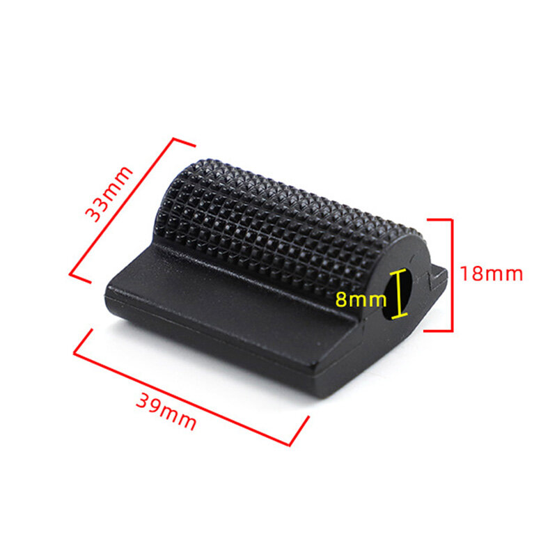 1 Buah Universal Motorcycle Shift Gear Lever Pedal Rubber Cover Shoe Protector Foot Peg Toe Gel Motorcycle Accessories