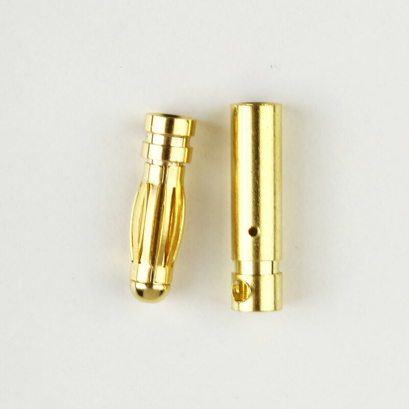2mm 3mm 3,5mm 4mm 5,5mm 6mm 8mm Männlich Weiblich Bullet Banana Stecker Gold vergoldete Stecker Kits für RC Batterie Teile Kopf