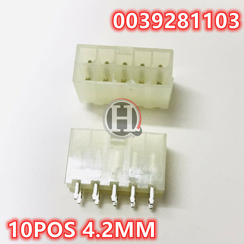 Connecteur VERT 10POS 0039281103 MM, 39-28-1103 39281103 4.2