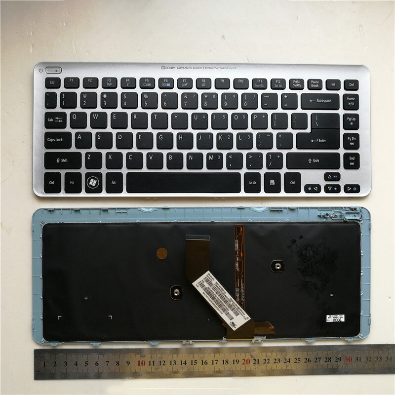 Teclado de portátil para Acer V5-431G, V5-471G, V5-431, MS2360, borde de teclado