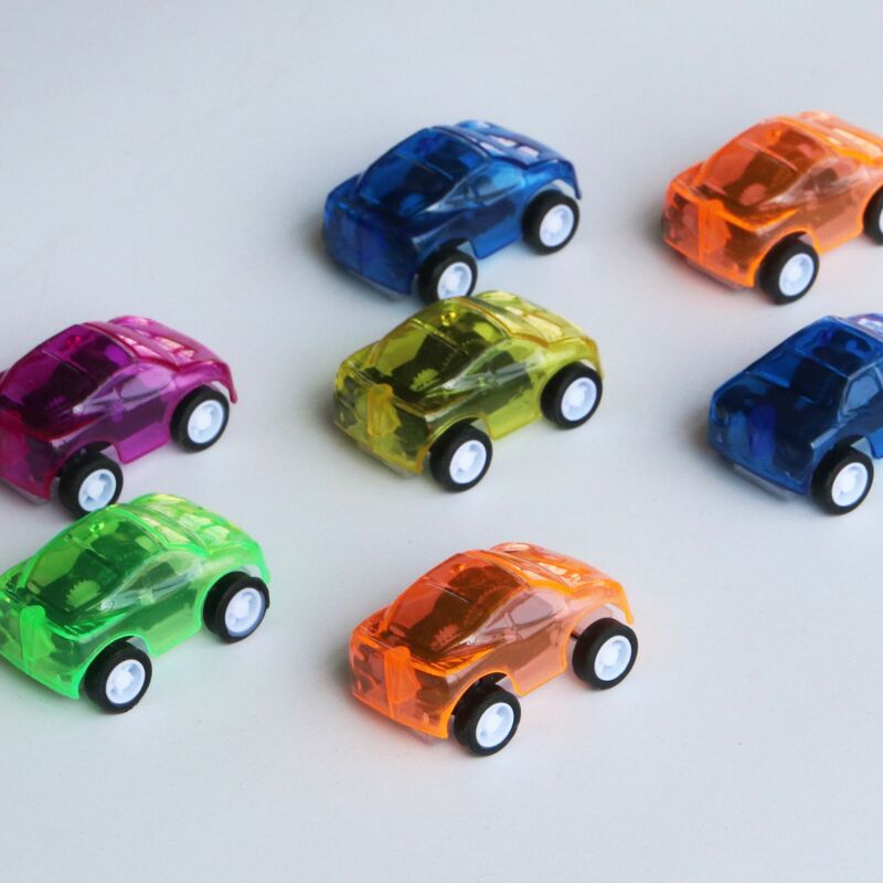 1pc wycofać Mini pojazd kreskówka samochód dzieci urodziny zabawki na imprezę dla chłopców śmieszne dziecko dzieci model edukacyjny plastikowa zabawka prezent
