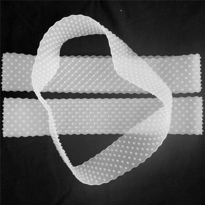 Przezroczysty silikonowy pałąk Non Slips Unisex w kształcie kropli elastyczna peruka zespół koronki peruka Grip pasma włosów na peruki sportowe joga 1 sztuk