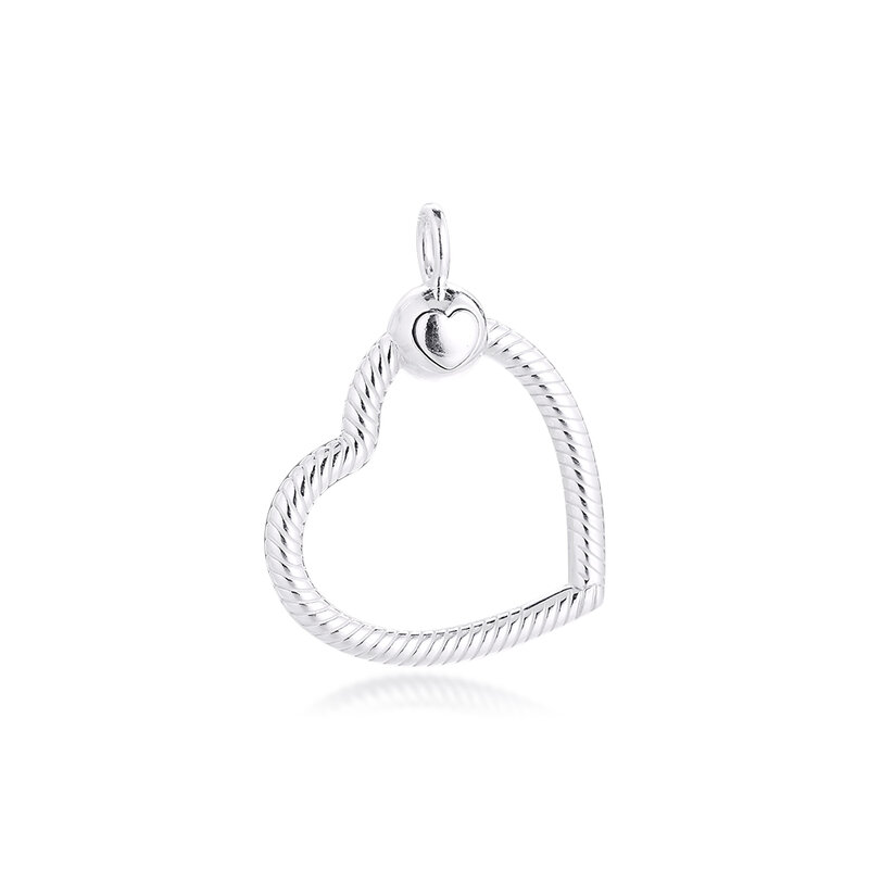 Adatto Pandora 925 bracciale originale cuore O ciondolo Charms perline in argento Sterling per gioielli che fanno Pulseras Perle
