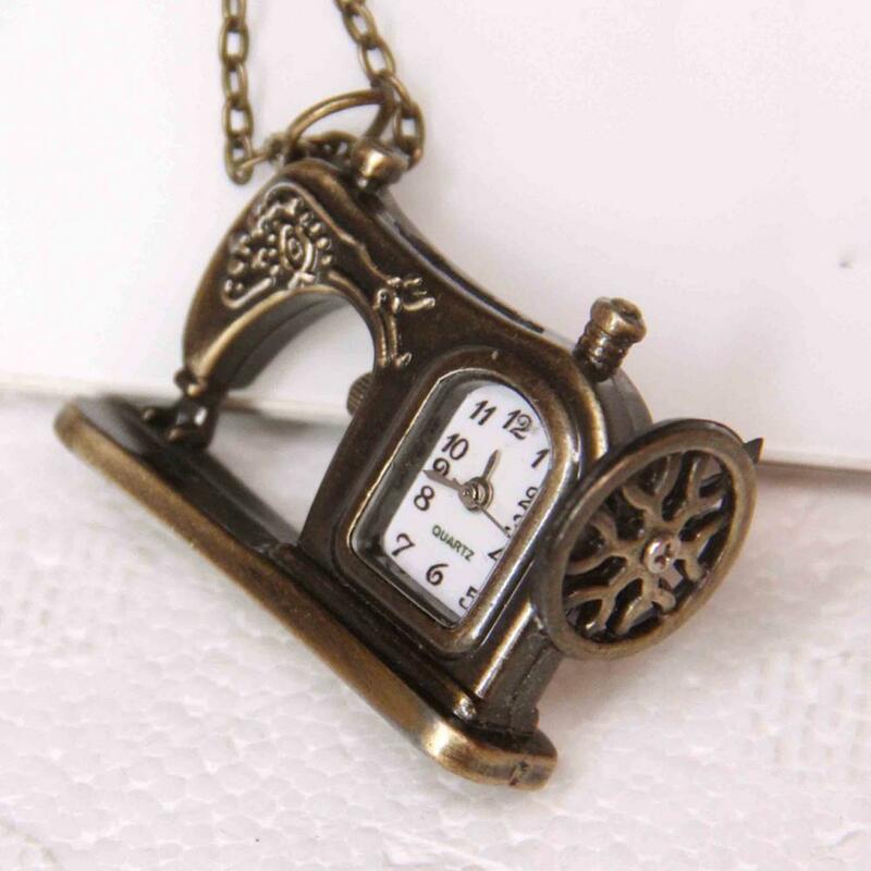 Reloj de bolsillo con cadena para hombre y mujer, pulsera de mano de cuarzo analógico con cadena colgante, Estilo Vintage Unisex, ideal para regalo