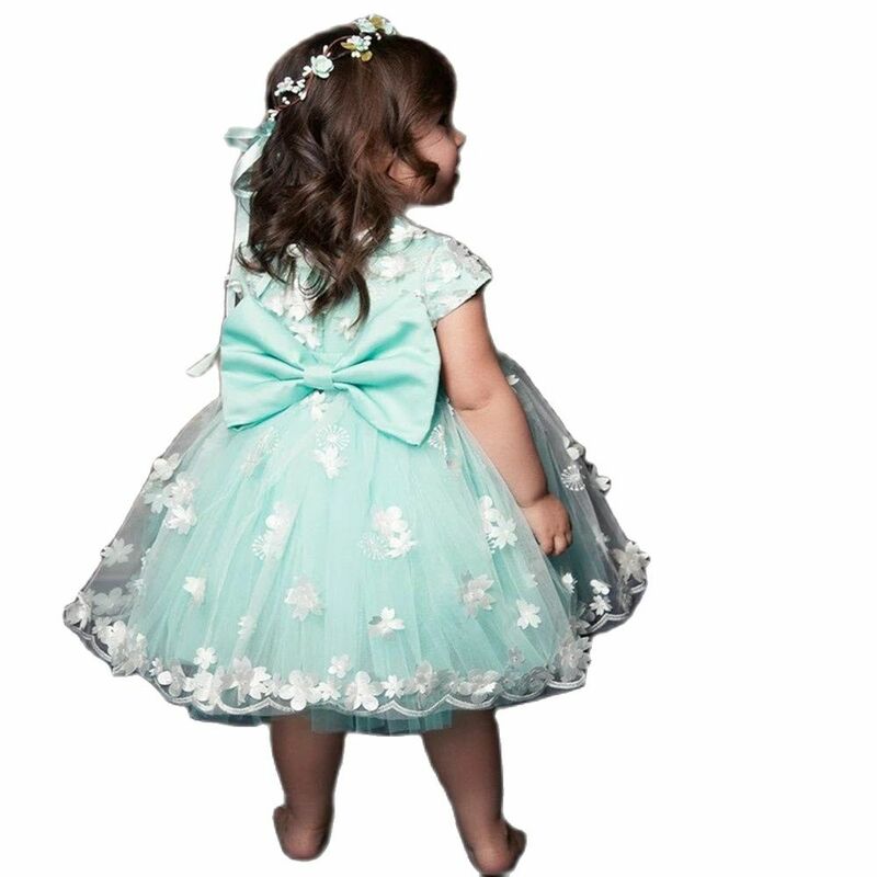 ชุดเจ้าหญิงดอกไม้อัญมณีแขนสั้น Appliques ลูกไม้เด็กอย่างเป็นทางการสวมใส่2ชิ้น First Communion Gowns