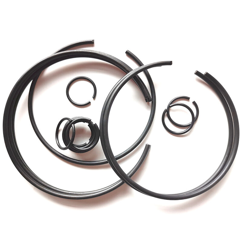50Pcs M18 Carbon Steel Round Wire Snap Rings For Hole GB895.1