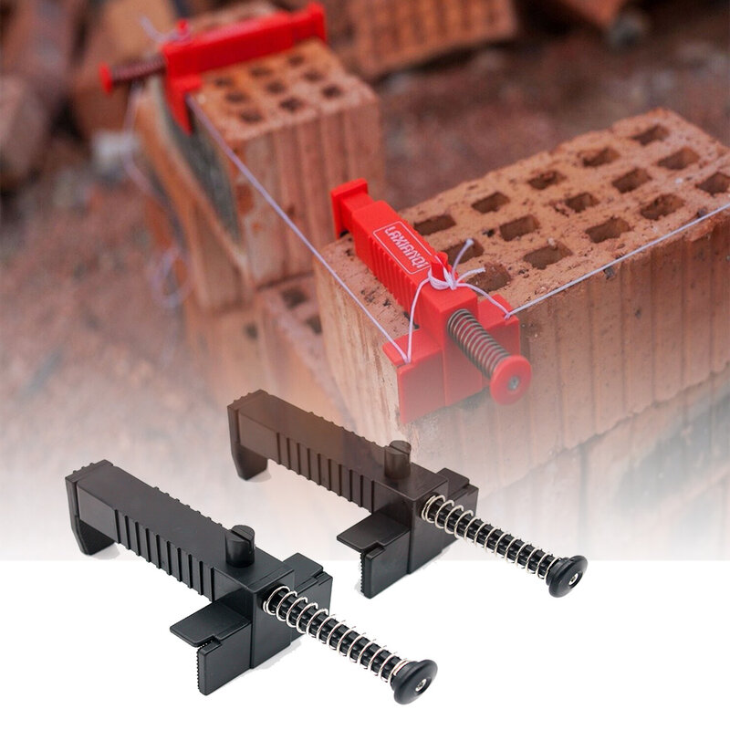 2 Stuks Duurzaam Draad Lade Bricklaying Tool Puller Voor Building Fixer Bouw Armatuur Brickwork Leveler Metselaar Profiel