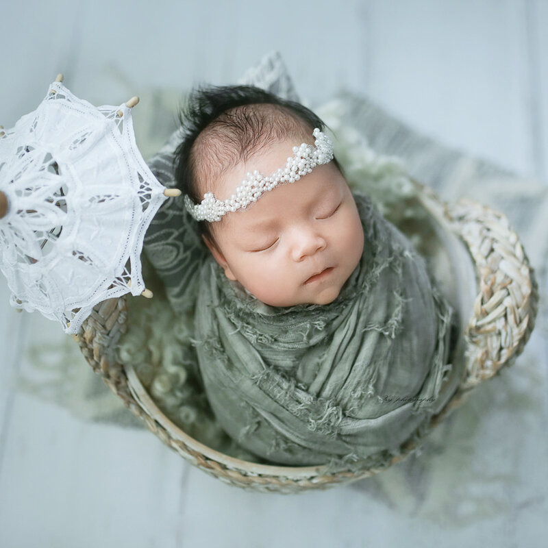 ทารกแรกเกิดการถ่ายภาพ Props ผ้าห่มเด็ก Photo Props ถ่ายภาพฉากหลังผ้าห่มห่อ