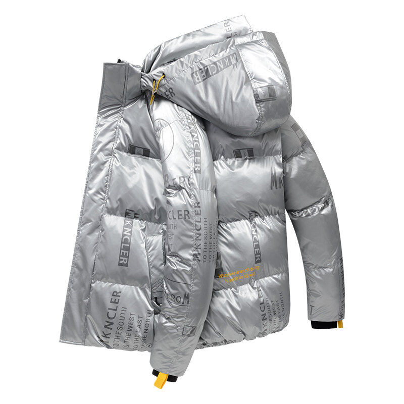 2022 neue Verkauf Winter Unten-Jacke-Männer Mit Kapuze Ultra Licht Weiße Ente Unten Jacke Wasserdicht Für Männer Jugend streetwear Warme Mäntel