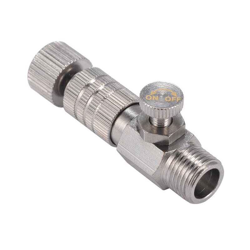 Airbrush Airflow Adjustment Control Valve Air Hose Quick Release 1/8" BSP Adaptor Fitting Coupling Connector Airbrush Tool