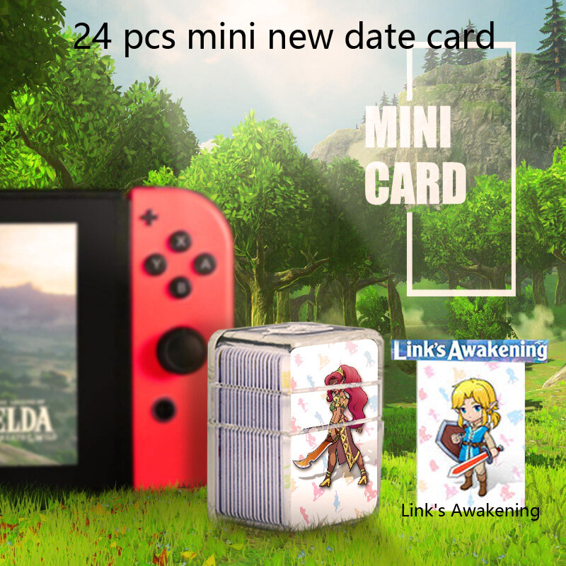 24pcs NTAG215 Zelda NFC Card 20 Heart Wolf Revali Mipha Daruk Urbosa For amiibo Game the Legend of Breath of the wild NS Switch