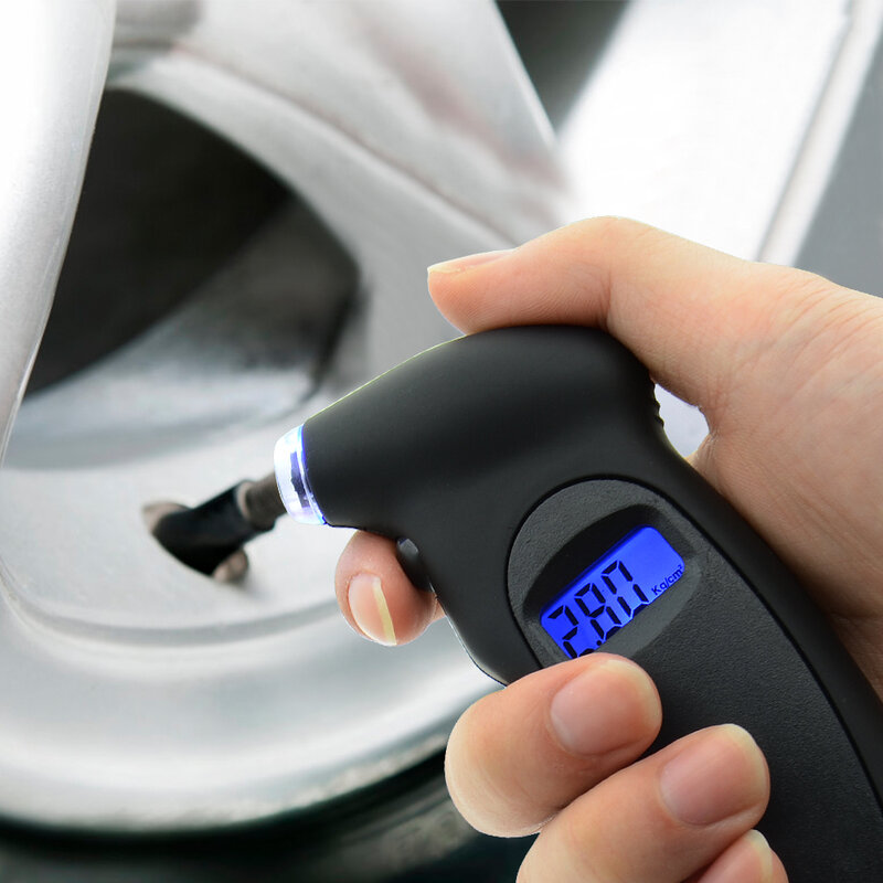 Digital Tire Pressure Gauge Backlight High-Precision Tire Pressure Monitoring Car Tyre Air PressureS Gauge Meter LCD Display