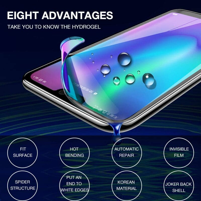Protective Hydrogel Film For Huawei Honor X10 9X 9A 9C 9S 8X 8A 8C 8S 20S 30S 9i 10i 20i Screen Protector Safety Film