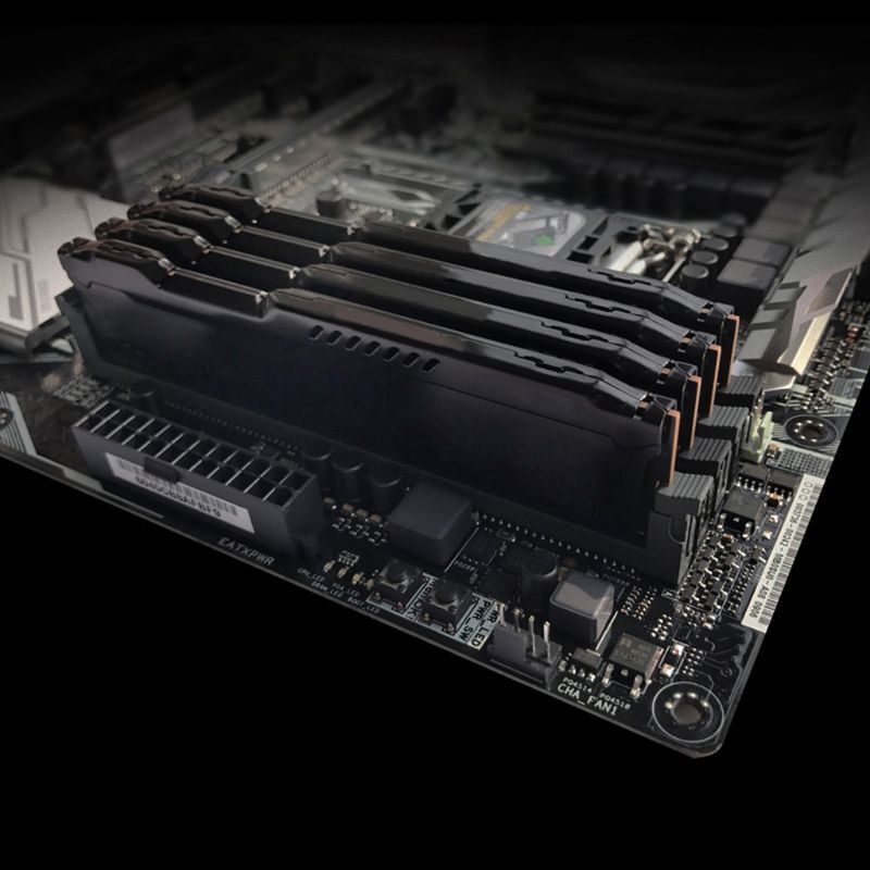 1 세트 RAM 방열판 라디에이터 냉각 방열판 쿨러, DDR2 DDR3 DDR4 데스크탑 메모리 방열 패드
