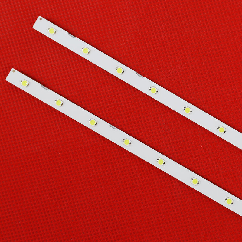 2 buah/lot Strip lampu latar LED untuk Samsung BN96-45955A UN40NU7100 40NU7100 LM41-00550A 00549A BN61-15481X