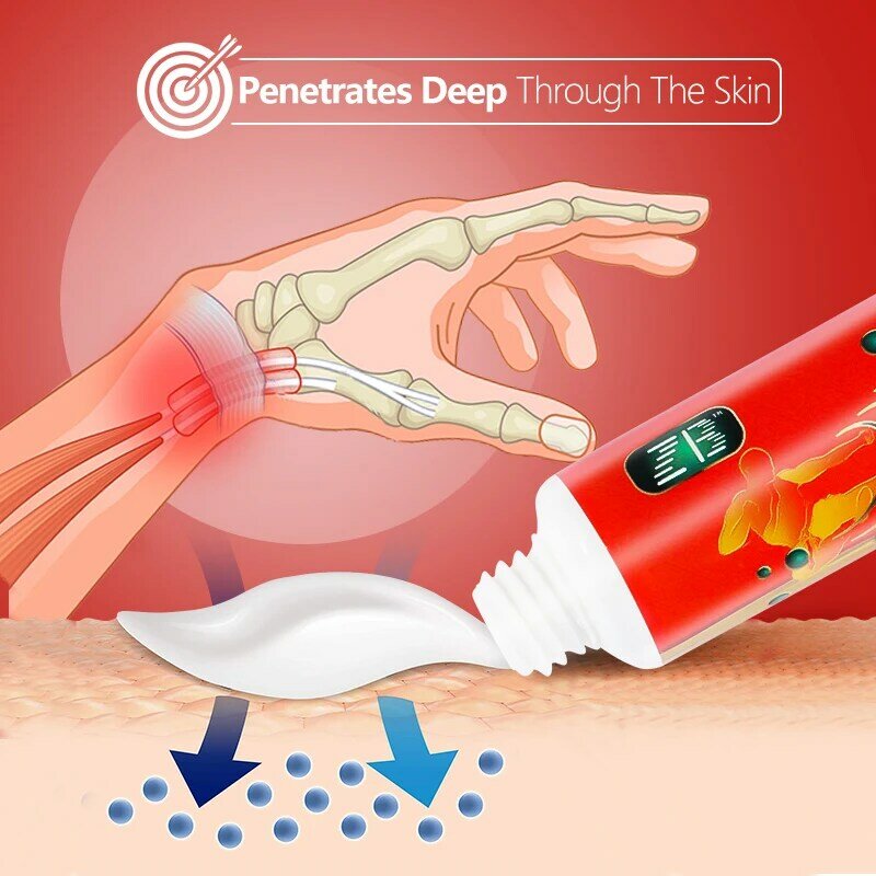 Arthritis Pain Relief Pomada, Terapia da bainha do tendão, Tenossinovite Pain Relief Creme, mão, pulso, polegar, dedo, 20g, 1 Pc, 2 pcs, 4pcs