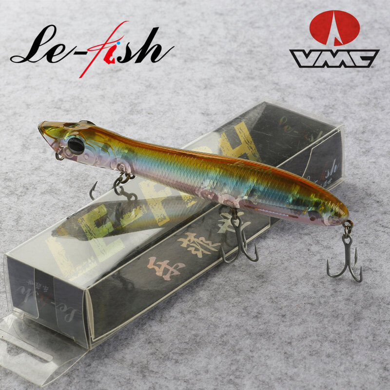 Le-Fish, 1 шт., 125 мм, 17,5 г, змеиная голова, искусственная блесна, приманка, топвотер, поппер с крючками VMC