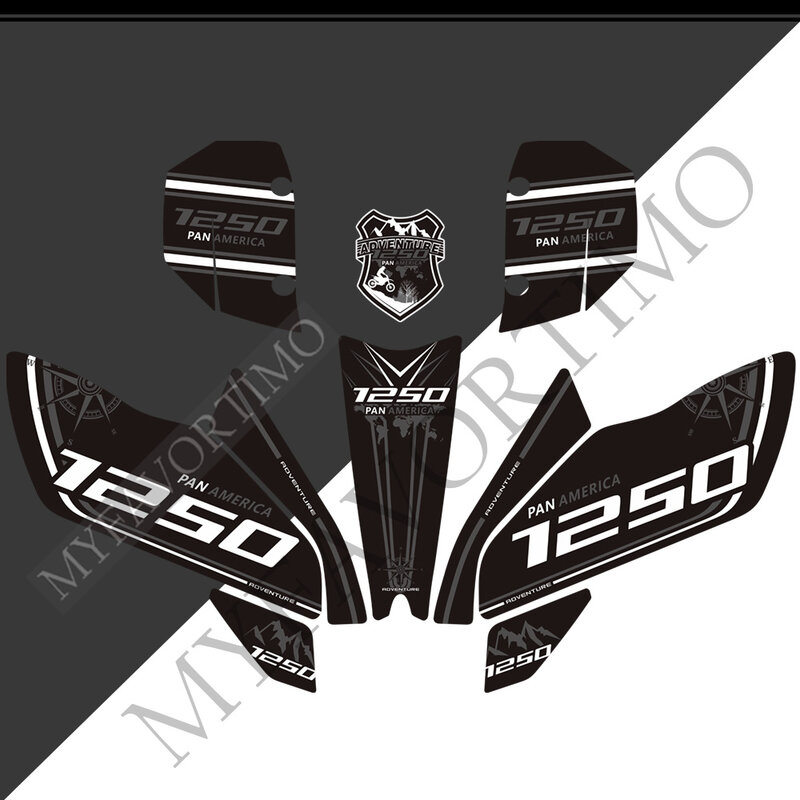 2020 2021 2022 Защитная Наклейка на бак мотоцикла, наклейка на колено, ветровое стекло, приключения к ветровому стеклу для HARLEY Pan America 1250