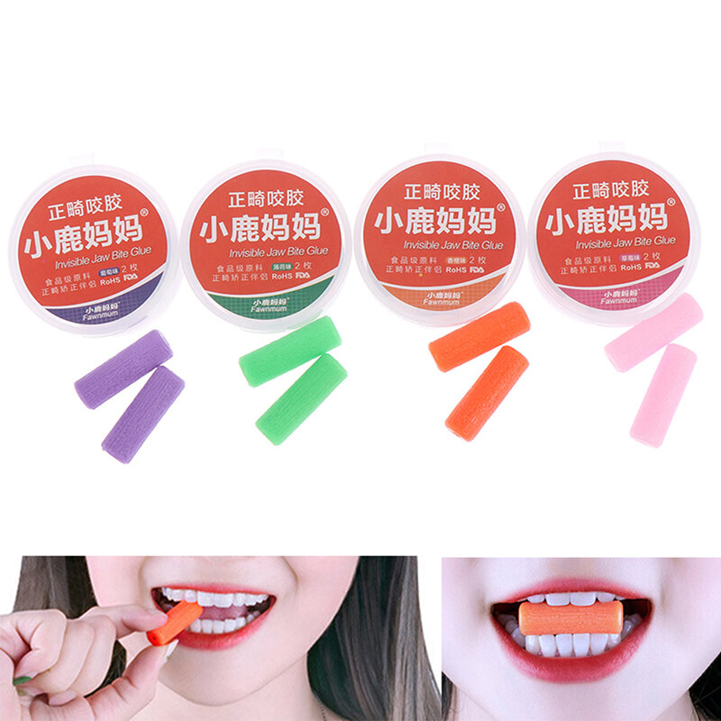 1Pair Teeth Chewie for Dentsply Patient Tooth Aligner Chewies Aligners Tray Seaters Teether Newborn Chewable Nursing