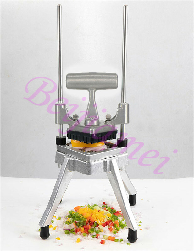 상업용 프렌치 프라이 커터, 스테인레스 스틸 감자 스트립 슬라이서, 야채 과일 감자 칩, 절단 다이서 슬리터 기계