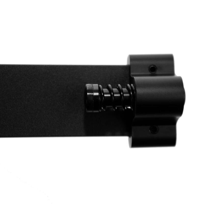 Gifsin оборудование для раздвижной двери сарая комплект черные дверные пробки (одна пара)