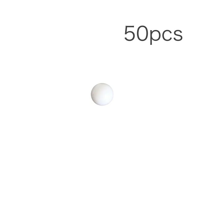 8Mm 50Pcs Solid Delrin (POM) ลูกบอลพลาสติกสำหรับส่วนประกอบวาล์ว,แบริ่ง,แก๊ส/น้ำการประยุกต์ใช้