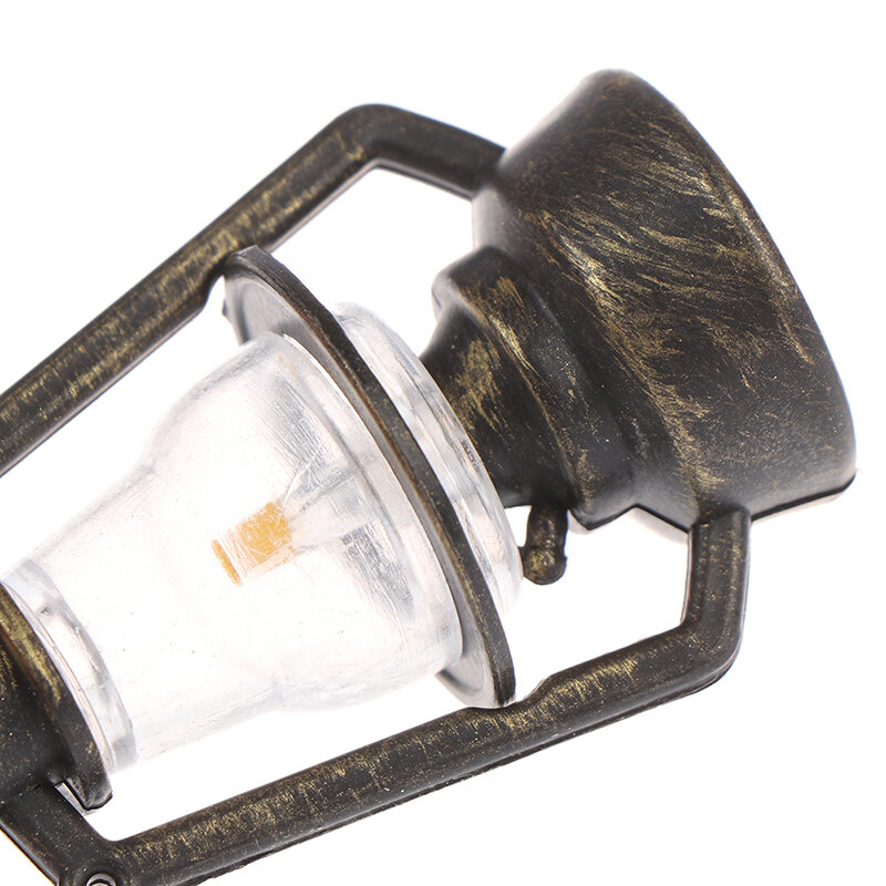 1Pc 1:12 1:6 Dollhouse miniaturowa retro lampa naftowa doll akcesoria do domu zabawki