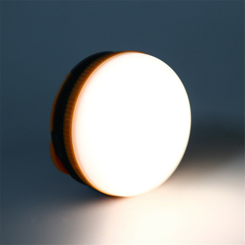 Bateria lub led ładowane na USB przenośna latarnia LED oświetlenie namiotu kempingowego z magnesem wisząca lub magnetyczna lampa awaryjna led