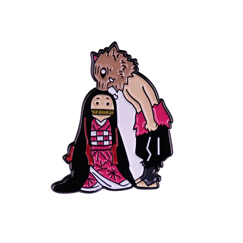 BH1494-figura de Anime Blinghero, broche del pines esmaltados insignias de solapa de alfiler, mochila, Collar, sombrero, regalos de joyería para hombre y mujer