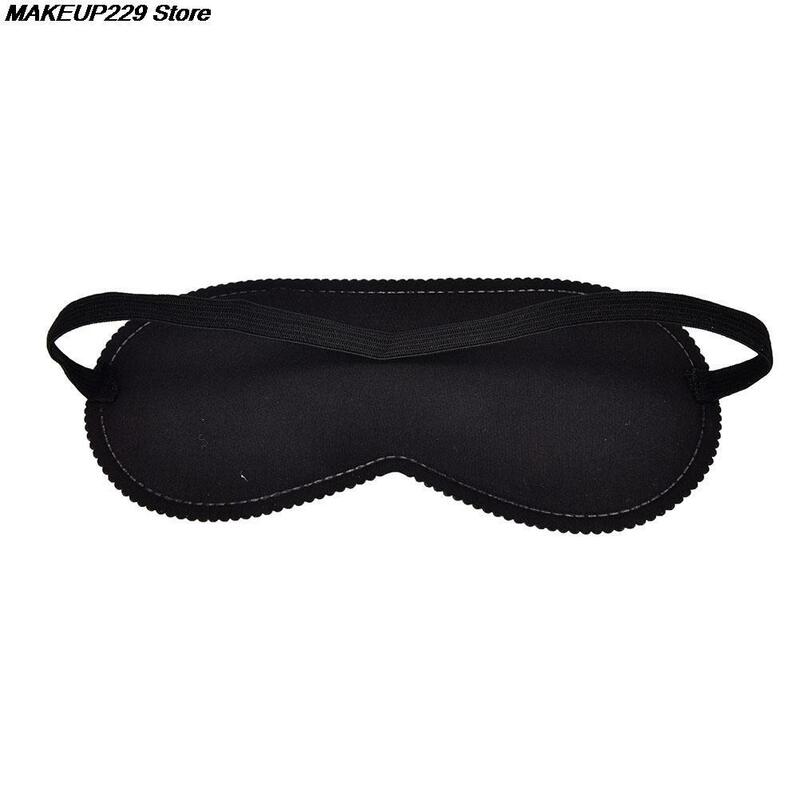 1pc Sleeping Eye Mask Black Eye Shade Sleep Mask Black Mask Bandage on Eyes for Sleeping Emotion Sleep Mask