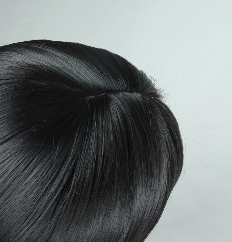 Kara no Kyoukai Ryougi Shiki Cosplay peruki wysokiej temperatury włókna syntetyczne włosy czarne krótkie włosy + darmowa peruka netto