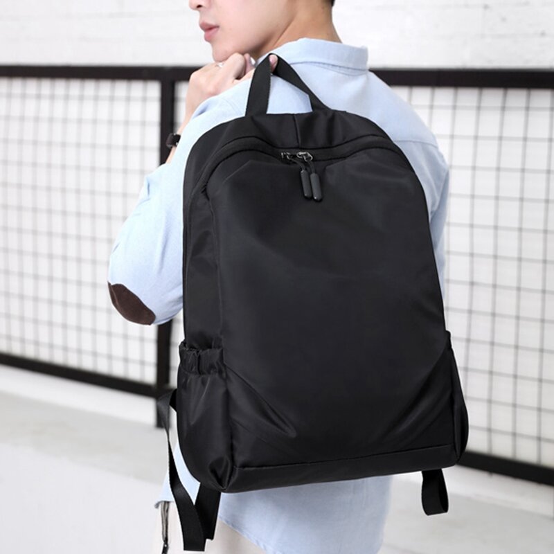 Moda masculina mochila homem impermeável viagem ao ar livre mochila escola adolescente mochila portátil