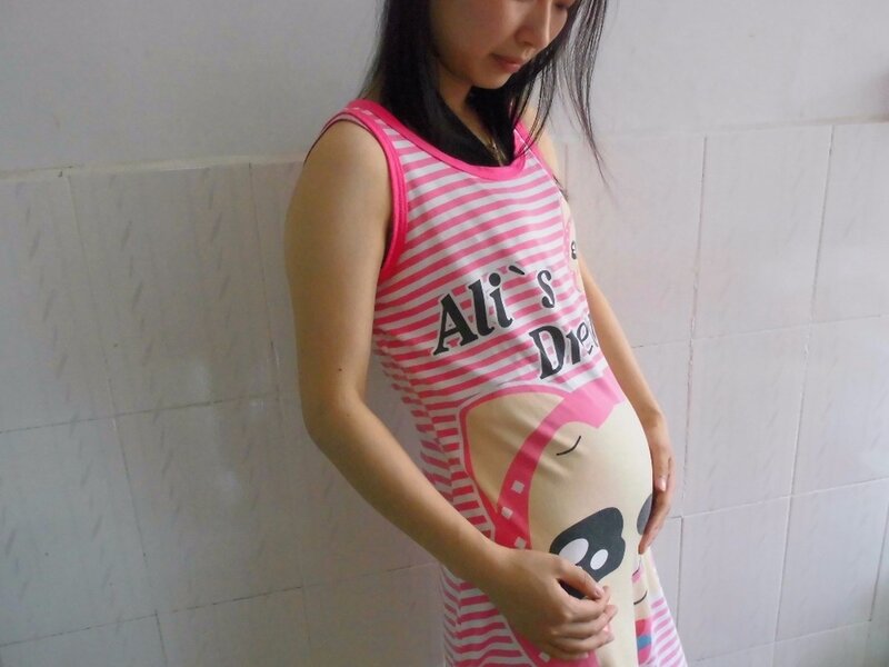 Искусственный силиконовый живот для беременных 8-10 месяцев, 2500 г