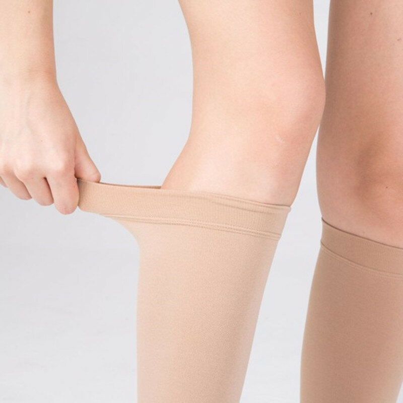 1 paar Krampfadern Medizinische Stocking Elastische Socken Unterstützung Bein Shin Socken Fatigue Relief Bein Wärmer Kompression Kalb Hülse Socke