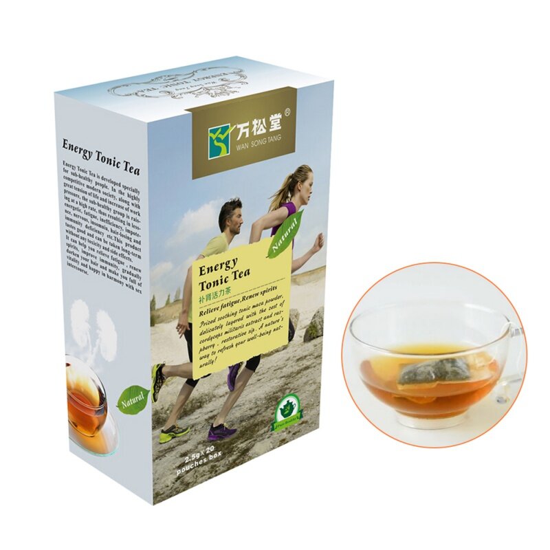 トニファイング腎臓茶緩和fatique更新霊腎臓健康茶エネルギー強壮茶 2020 ホット販売
