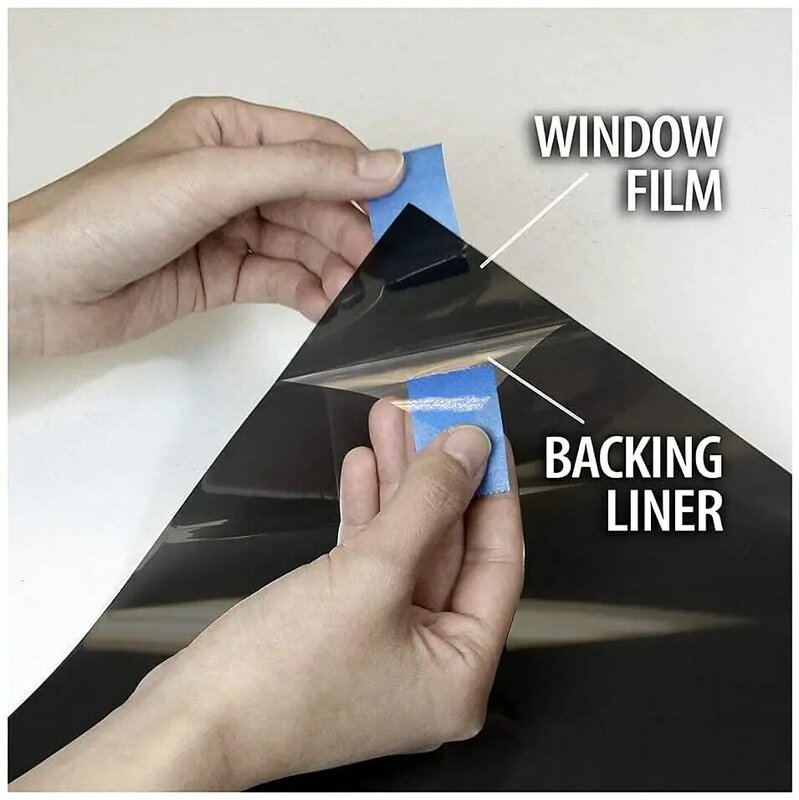 Larghezza 40/50/60/70/80/90 cm blocco termico e UV tinta per vetri professionale Auto protezione UV per Auto adesivo per vetri pellicola per vetri parasole