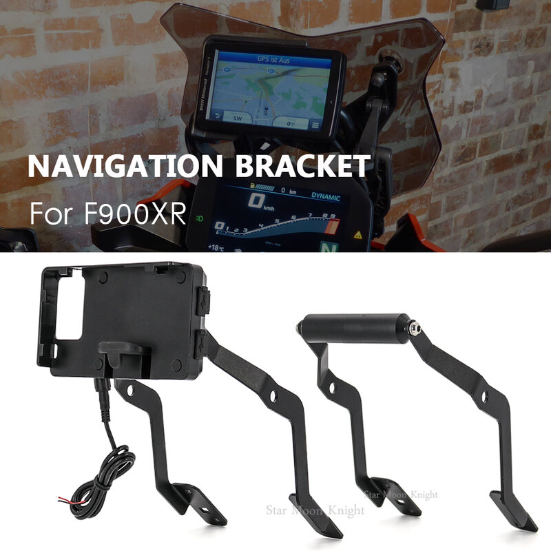For BMW F900XR F 900 XR 2020 - 2022 Motorcycle windshield Stand Holder Phone Mobile Phone GPS Navigation Plate Bracket F900XR