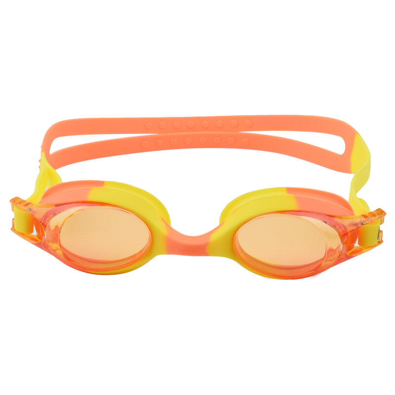 Óculos de natação de silicone à prova d'água profissionais, óculos anti-nevoeiro para crianças, menina e menino, piscina, óculos infantis