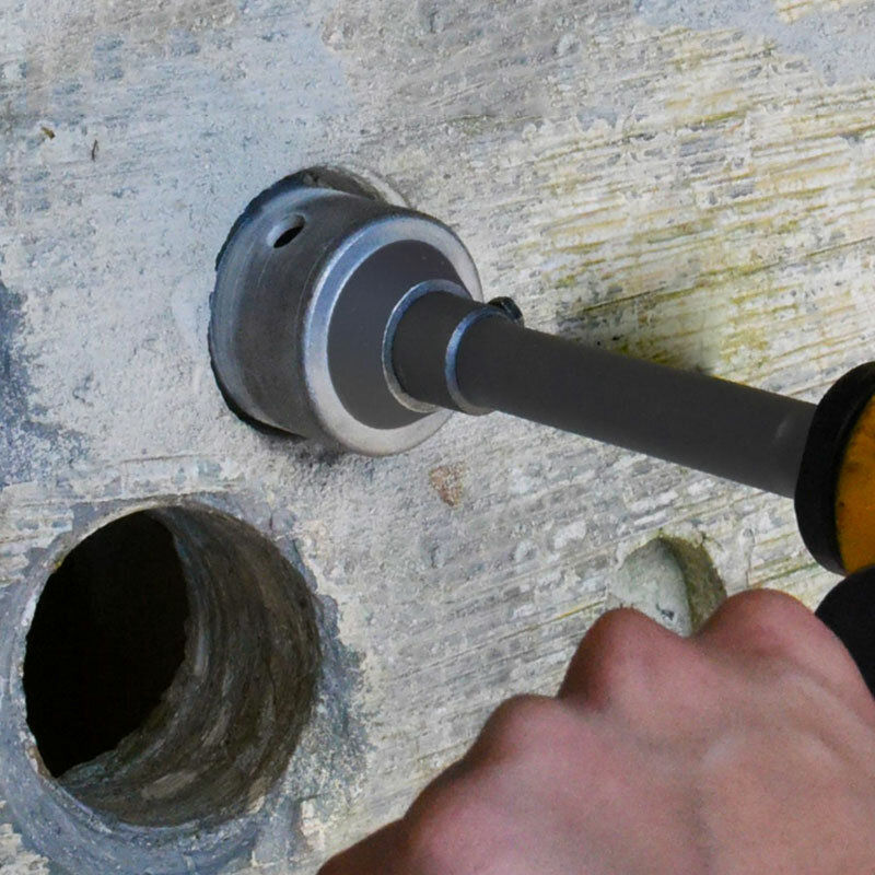 SDS-Sierra de agujero para hormigón, broca eléctrica de núcleo hueco de 30-160mm, vástago de 110-530mm, broca de núcleo, herramienta de perforación de pared de piedra de cemento