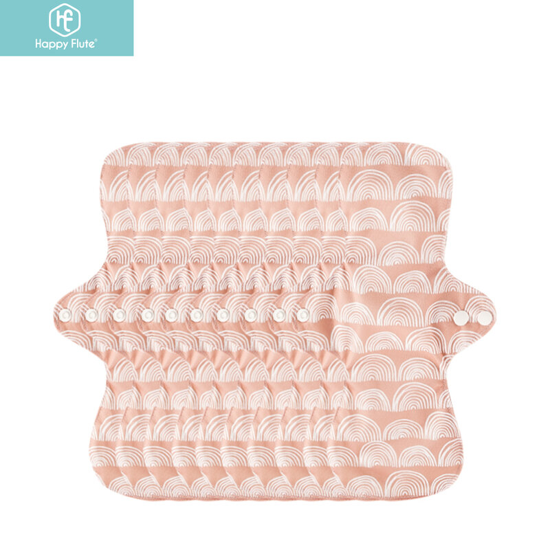 Happyflute 10 шт./набор тканевая менструальная прокладка Mama гигиенические многоразовые мягкие моющиеся бамбуковые махровые салфетки
