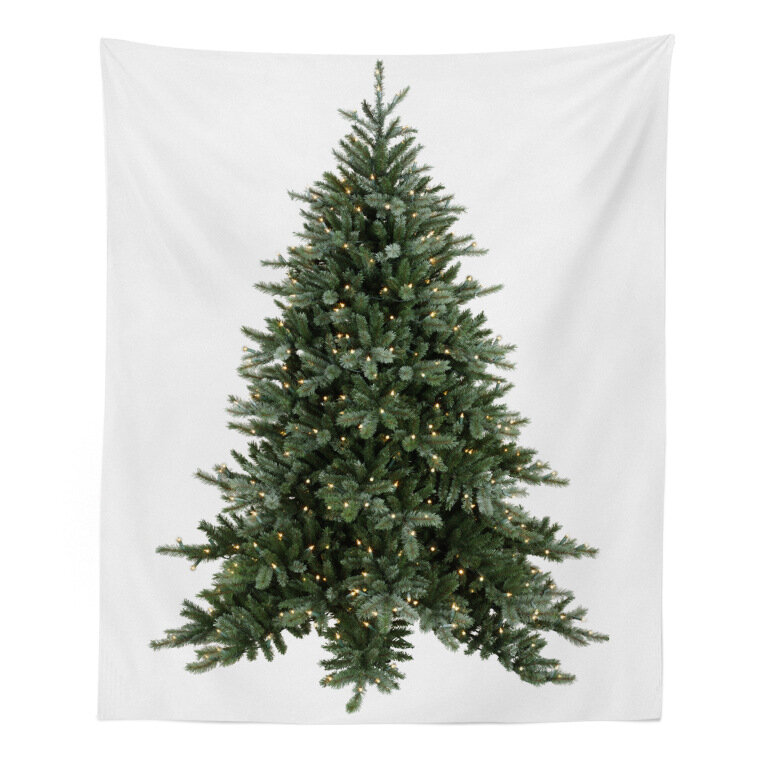 2020 Новый рождественский гобелен с изображением деревьев, настенный ковер для рождественского искусства, Настенный Ковер, рождественские у...