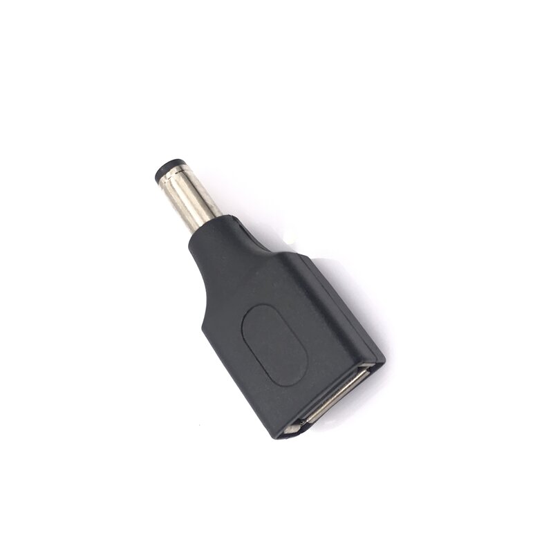 1 stücke Häufig verwendet USB set 5.5*2,1mm Weibliche jack zu USB 2,0 Stecker DC Strom männlich auf buchse Adapter