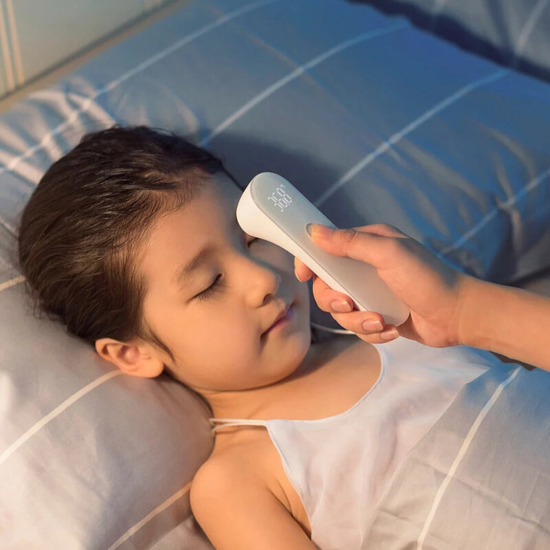 Termómetro Digital caliente Xiaomi Mijia, termómetro infrarrojo para niños y bebés, probador rápido de temperatura para frente sin contacto