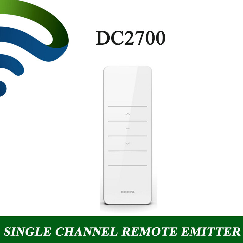 Dooya DC2700-Émetteur RF à canal unique, télécommande pour moteur de rideau Dooya, Tuya Wifi Zigbee, 433mhz
