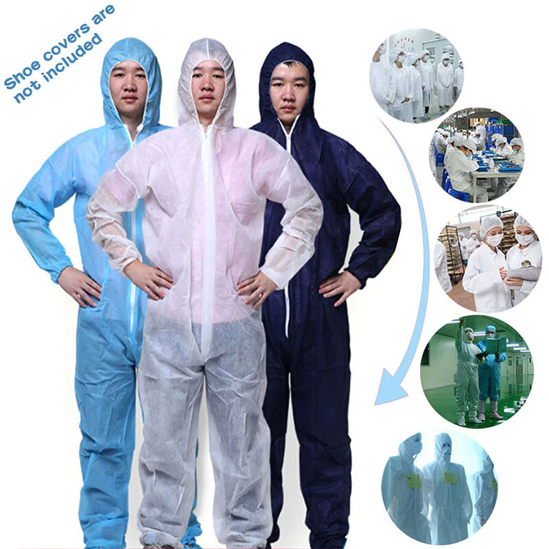 Одноразовый водонепроницаемый маслостойкий Защитный Комбинезон для украшения одежды Spary, костюм L/XL/XXL