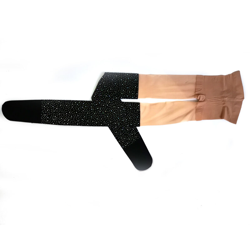 Sexy mulheres collants brilhantes meias brilho meia-calça feminino emenda strass medias de mujer glitter suspender collants