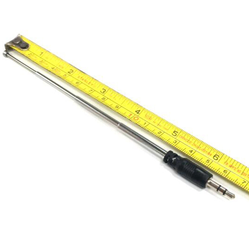 Radio Antenna 3.5Mm 4 Sections Telescopic FM Antenna Radio for Mobile Cell Phone Mp3 Mp4 o Equipment